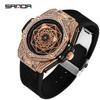 Sanda 7034 Men's Fashionable Luminous Waterproof Automatic Mechanical Watch