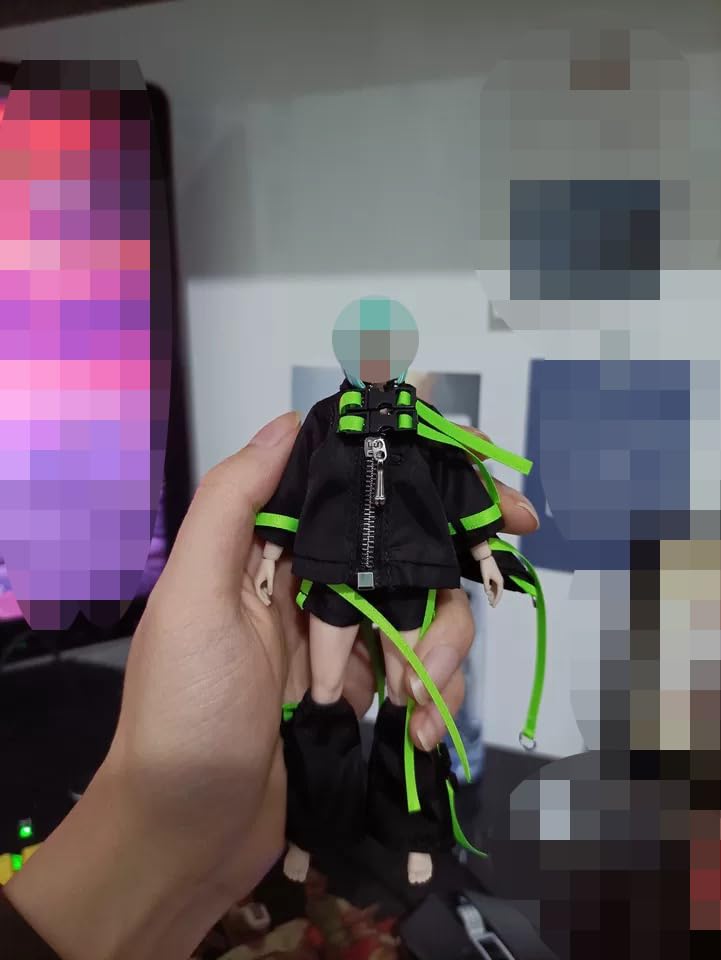 Cute and Casual Clothes for scale scale Suitable for Mecha Girls action figures and body not 1/12 Sets. Size 1/12 scale. 1/12 figures. 1/12 figures.