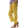 Women's Fashion Printed Elastic Waist Casual Pants with Pockets for Everyday Wear
