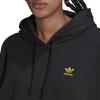 adidas Originals Marimekko Logo Embroidered Loose Fit Sports Hoodie Women Hoodies Black H20415