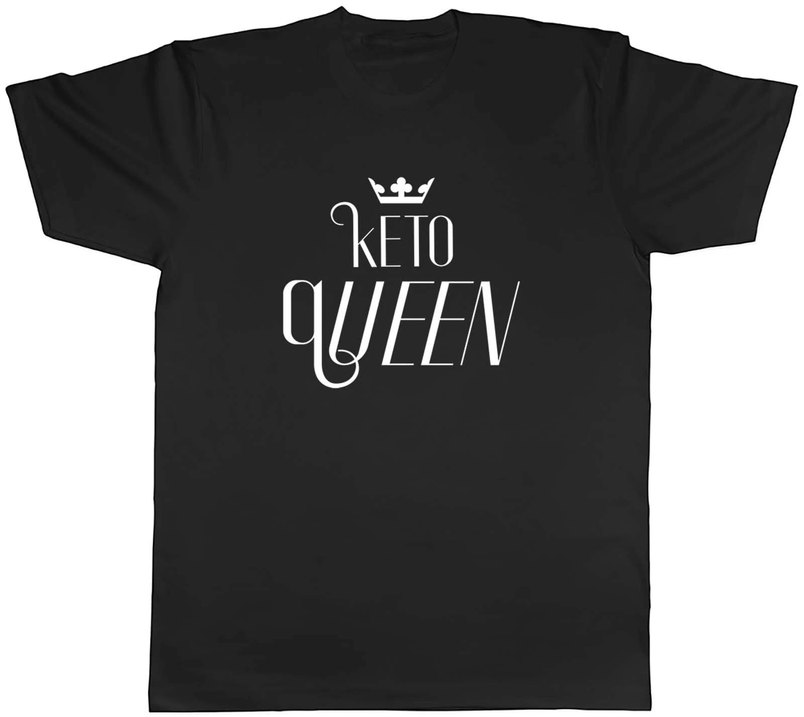 Keto Queen Mens T-Shirt Diet Ketosis Fat Loss Tee Gift XL