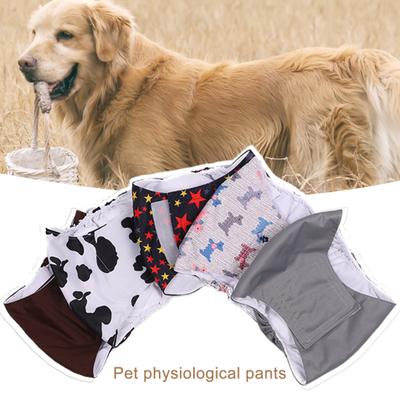 Hund Windeln Saugfähigen Weichen Bauch Band Wiederverwendbare Welpen Wraps Haustier Physiologischen Sanitär