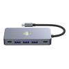 9 In 1 TYPE-C To RJ45 (Gigabit)+USB3.0*3+HDMI+USB-CS Data+PD100W+SD/TF MacBook