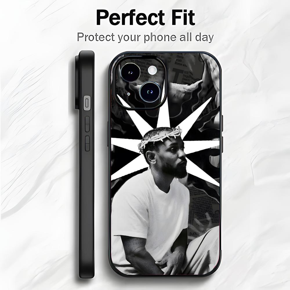 Coole Rapper K-Kendrick Lamar Handyhülle Handyhülle Weiche Verpackung Leicht Für iPhone17 16 15 14 13ProMax
