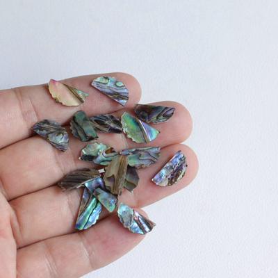 Natural Abalone Shell Lace Half-Round Hairpin and Earring DIY Accessories