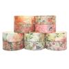 40 ruller Washi-tapesett Blomsterblomstblader Plante dekorative Washi-maskeringstape 15 mm bred