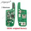 Jingyuqin 433.92Mhz FSK 4A Chip Car Remote Flip Key For Chevrolet Cruze 2015 Cavalier Trax Sonic Spark 2019+ Original OEM PCB