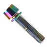 10Pz Viti Manubrio Bici Bulloni Manubrio Bici Bulloni Testa Conica Viti con Rondelle Parte Manubrio Sterzo Bici M5x20mm