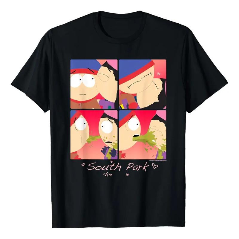 Camiseta South Park Stan And Wendy Love Squares S