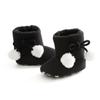 Newborn Baby Girls Snow Winter Boots Infant Toddler Soft Sole Anti-Slip Winter Warm Crib Booties Shoes