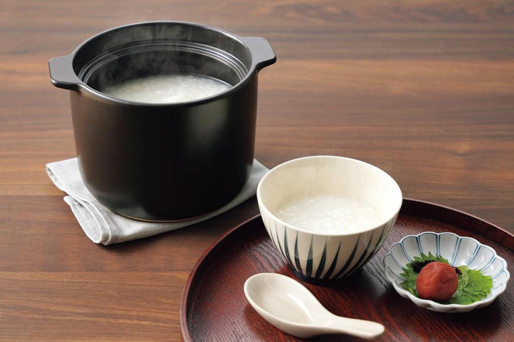 Kakusee Delicious DEL-22 Rice Cooker, 2-cup capacity, for 1-2 people, with inner lid, microwave and stovetop safe