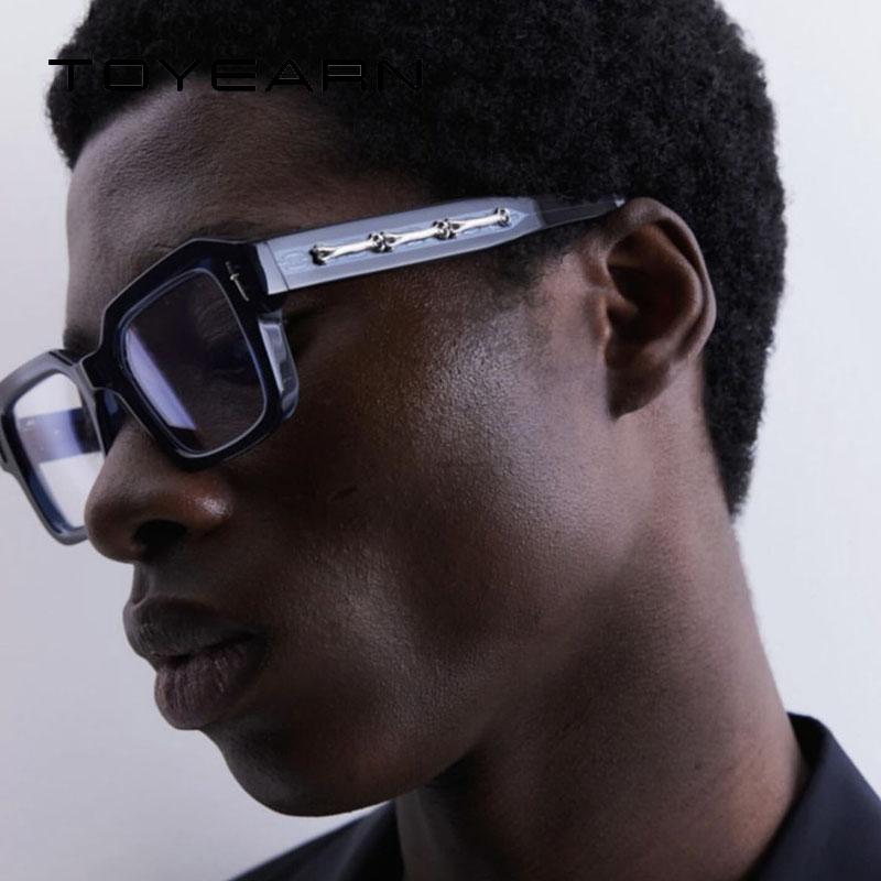 Classic Luxury Brand Designer Square Sunglasses Women For Men Vintage Sun Glasses Popular Punk Rivet Sword Outdoor Driving Shade