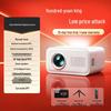 2025 Ultra HD Projector for Bedroom & Dorm - Mobile Screen Mirroring for Home Theater Use