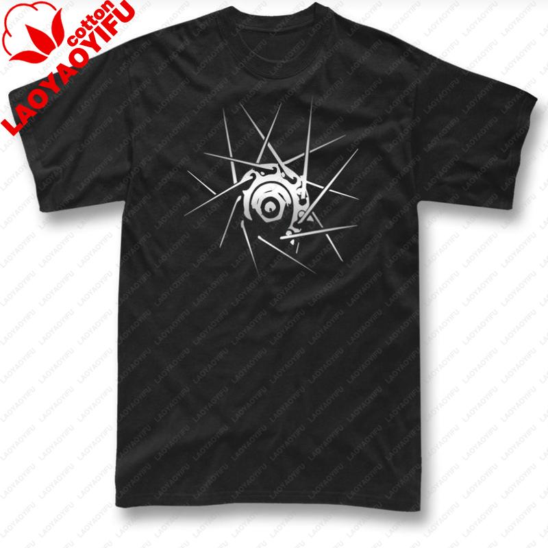 Bicycle Wheel TShirt Silver Print Cycling Gift Graphic T Shirts Women Clothes Oversized T Shirt Y2k Clothes High Quality Cotton
