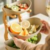 Household Use Fruit Basket Multifuctional Kitchen Fruit Bowl Luxury Tableware Dishes