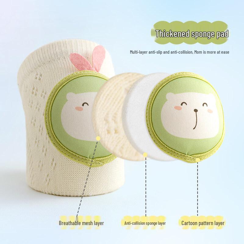 Baby Summer Thin Crawling Knee & Elbow Pads