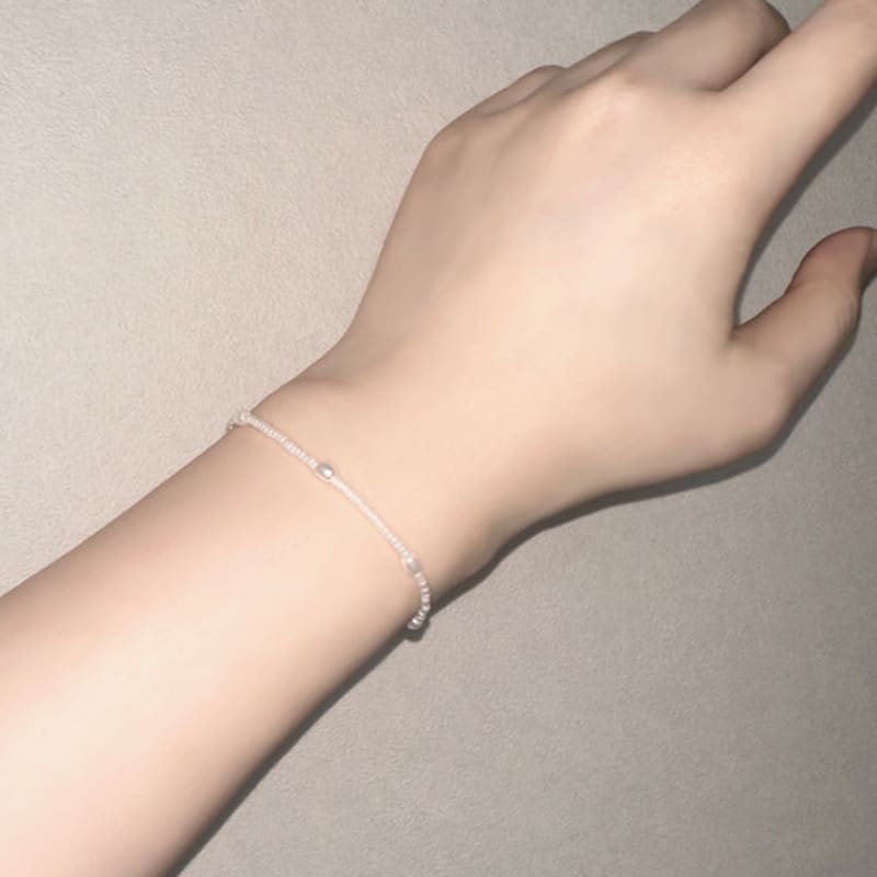 A Little Tickle Milk Soup Bead Bracelet