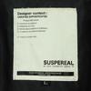 SUSPEREAL made in Japan Skull Pattern Long sleeve Zip jacket L Red Men's Used