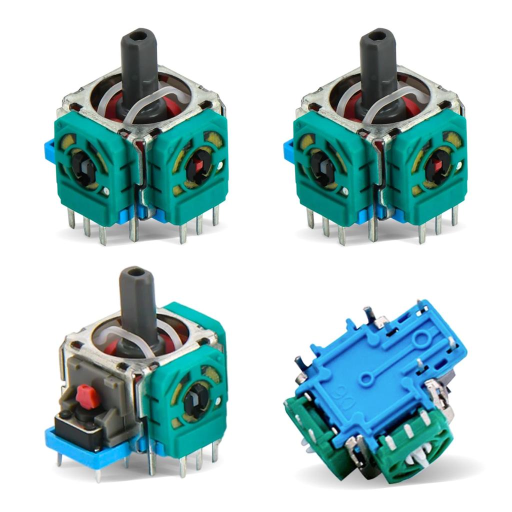 PS5 Controller Repair Joystick Replacement for Pro 4 Replacement Joysticks and Analog Sticks for PS5 Module Repair Set of 4 Kit, Controller,