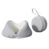 Slow Rebound U-Shaped Neck Pillow Machine-Washable Cover Soft Material Travel Neck Pillow Portable Design With EVA case