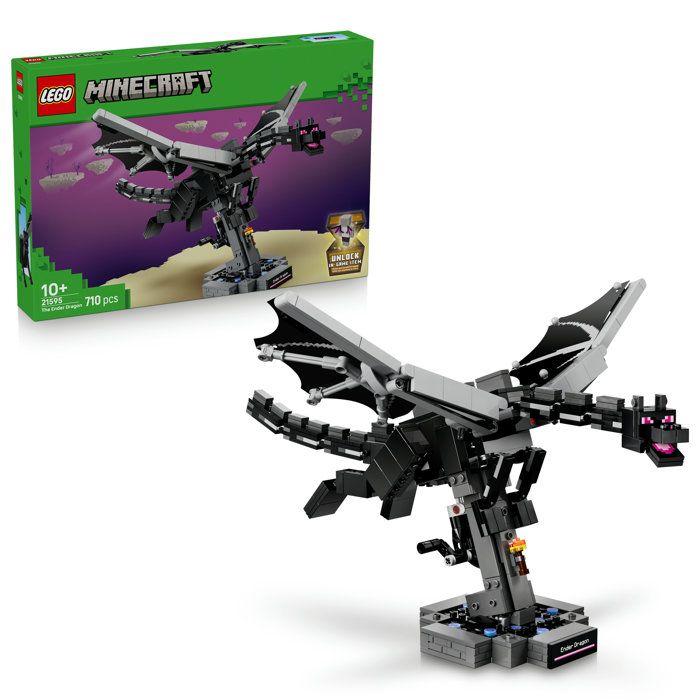 LEGO Minecraft 21595 Le Dragon de l'Ender - Jeu Interactif pour Garçon ou Fille des 10 ans