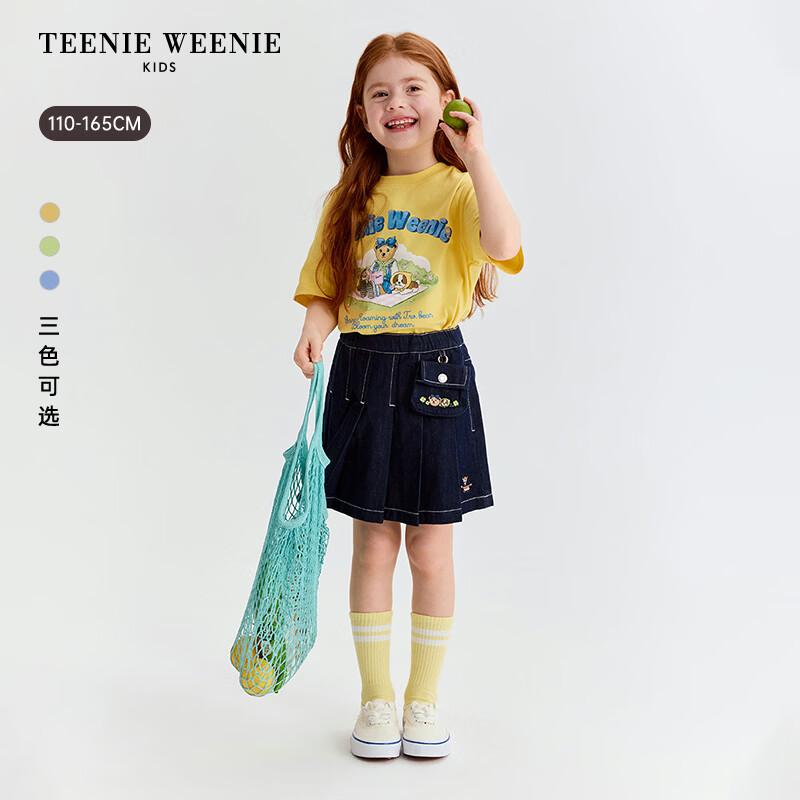 Teenie Weenie Kids 2026 Collection Girls  Casual Printed Cotton Long Tee 140