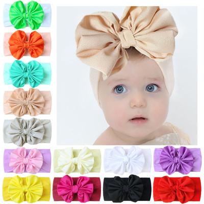 Baby Nylon Headbands Hairbands Hair Bow Elastics Hair Accessories For Baby Girls Newborn Infant Toddlers Kids