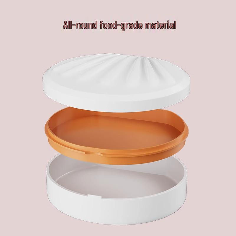 Invisible Aligner Storage Box with Mirror - Portable Retainer and Denture Cleaner