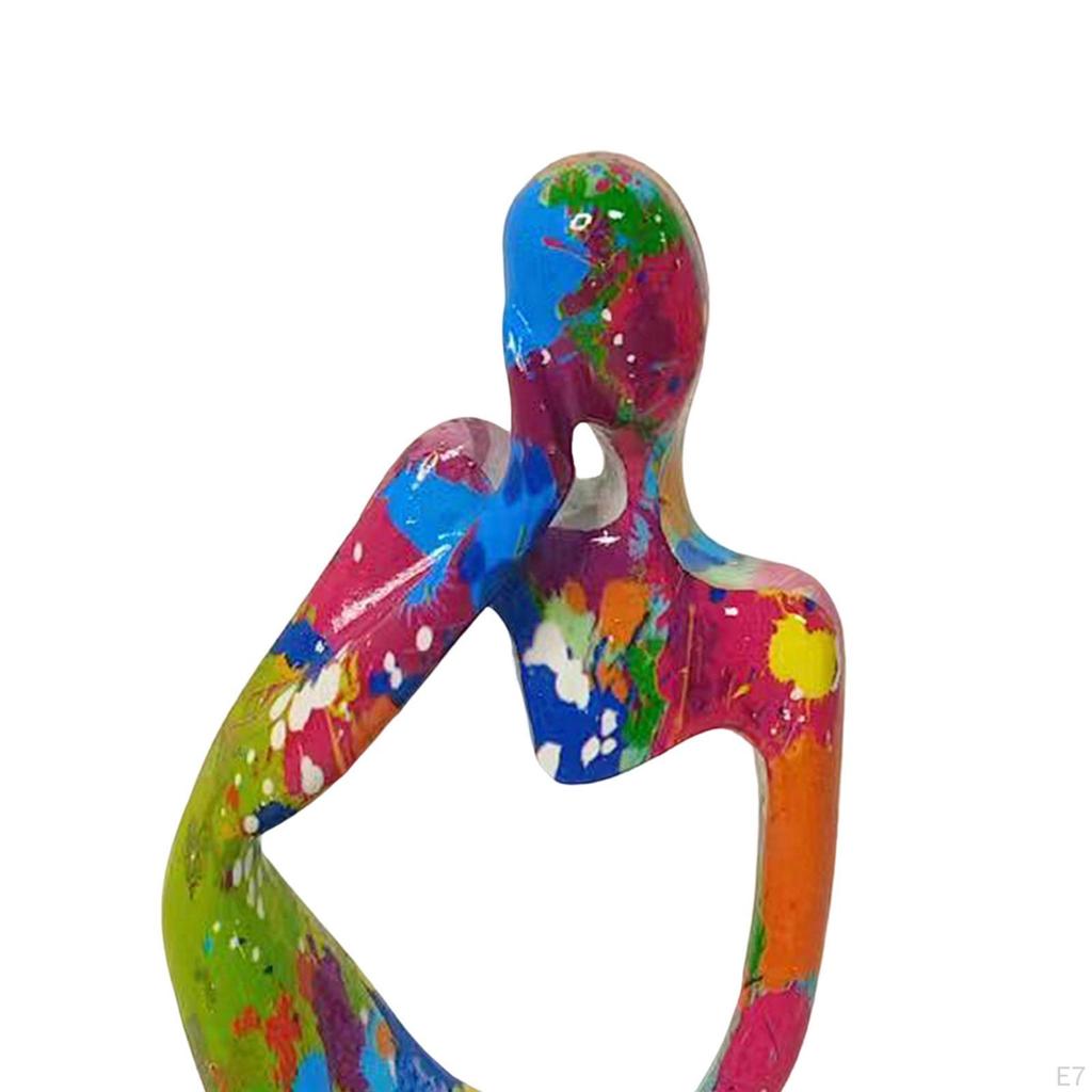 Abstract Thinker Figurine for Home Display And Decor