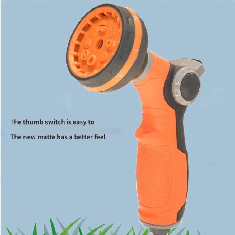 Hose Water Sprayer Adjustable Car Washer 8 Sprayer Pattern Sprayer Portable High Pressure Sprinkler Nozzle Garden Water