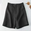 Shop   Women S Summer Linen caSual Back elaStic ShortS Won Wpt Wbe0a69