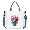 Anime Cartoon Print Office Worker Commuter Portable Messenger Bag Student Large Capacity Casual Handbag