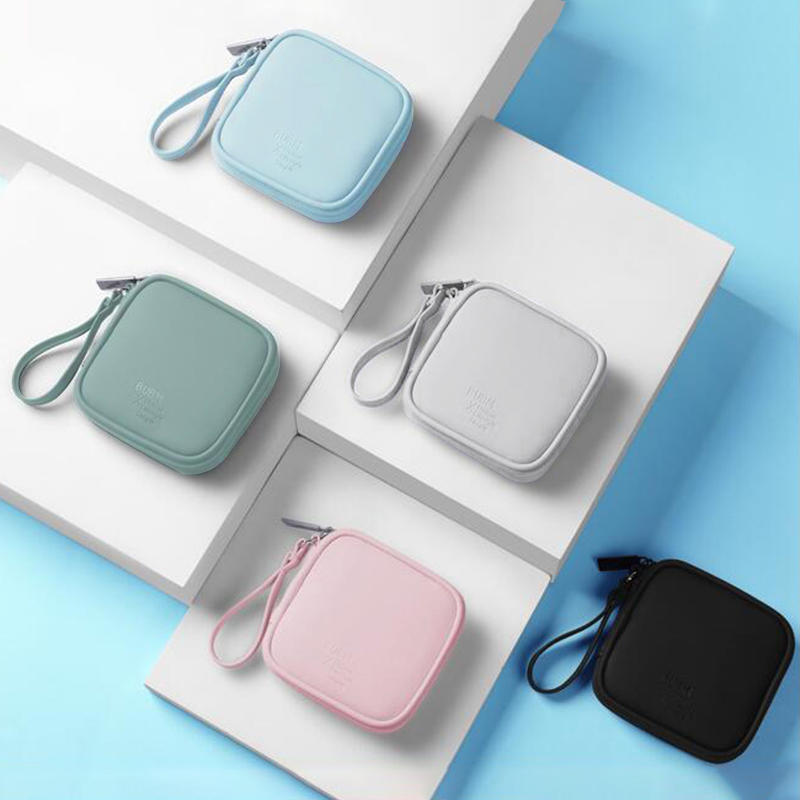 Portable Earphone Storage Bag Data Cable Organizer Bag Multifunctional Digital Gadgets Case For Charger U Disk Protective Cover
