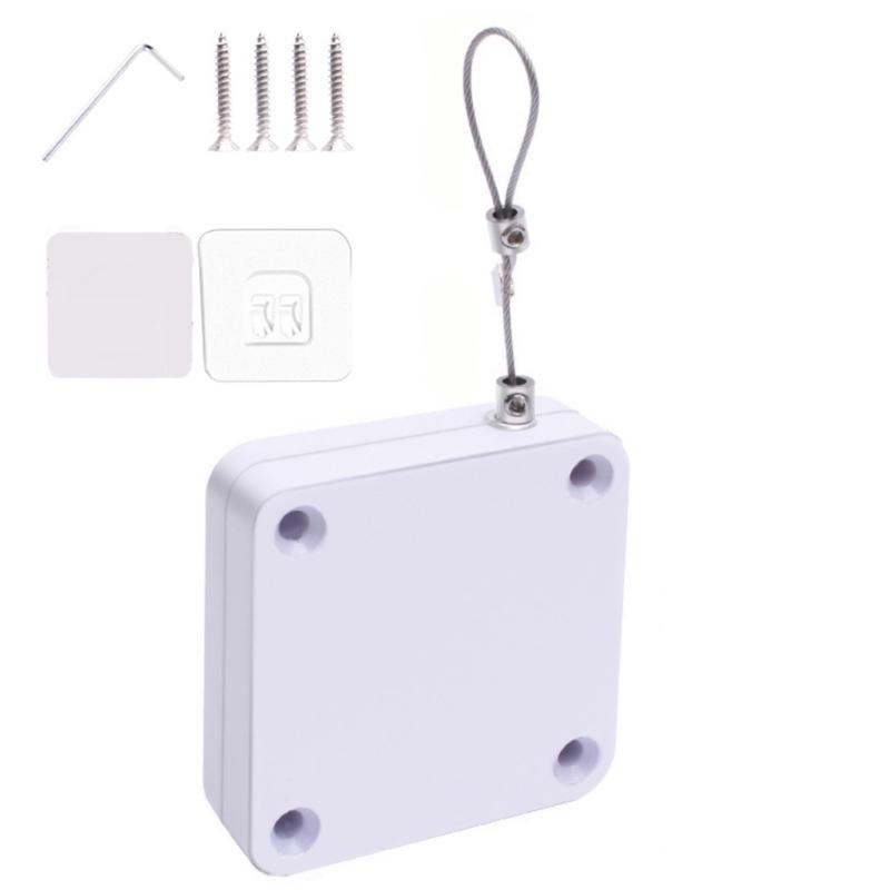 

Automatic Screen Door Closers Simple Pull Rope Door Closers Sliding Door Bedroom Door Automatic Return Door Closers белый