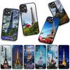 Phone Cover Love Paris Eiffel tower pink Casing for Xiaomi Redmi Note 15 11 9 10 Pro Plus A5 9A 9T 10A 10C 9C NFC 15C 8T Case
