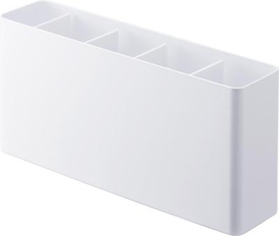 Yamazaki Jitsugyo Tischwerkzeugständer Weiß ca.. B30 x T6.8 x H14.3cm Tur Werkzeughalter Werkzeugständer Tiefe Schlank 2024