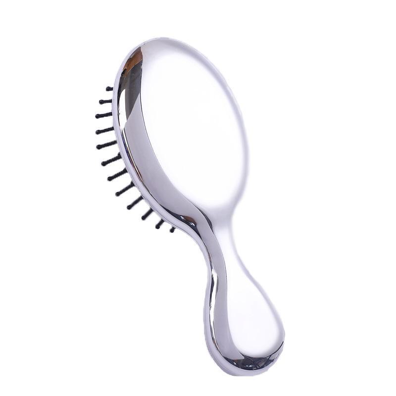 Portable Mini Pig Bristle Scalp Massage Comb for Children