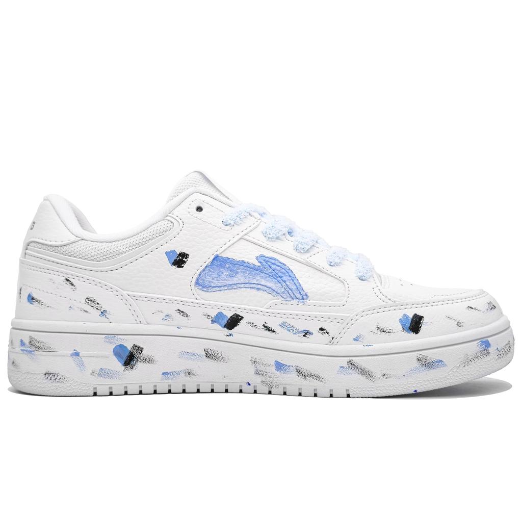 Li Ning Tianji Rutschfest Abriebfest Rutschfest Abriebfest Niedrige Skateboard-Schuhe Damen AGCU096-5(Team400-)