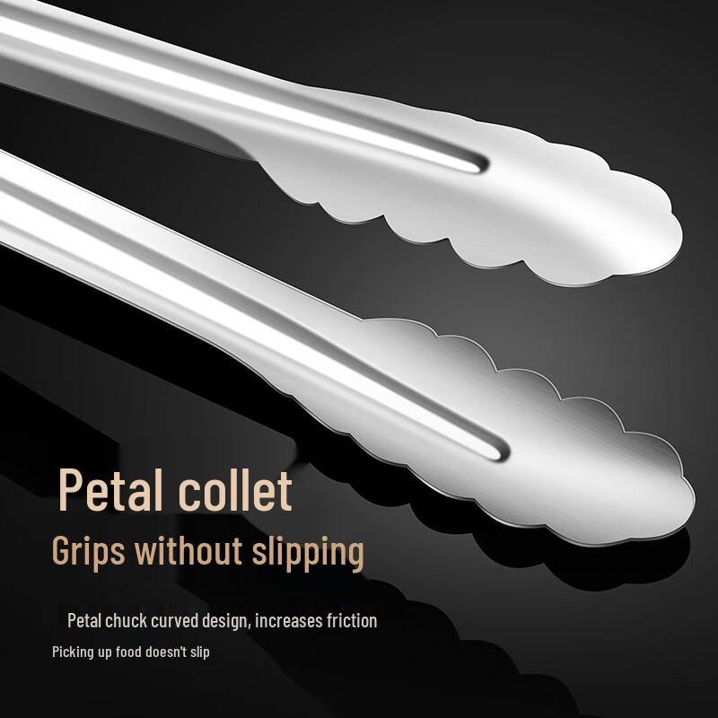 Naijiang 304 Stainless Steel Thickened Food Tongs
