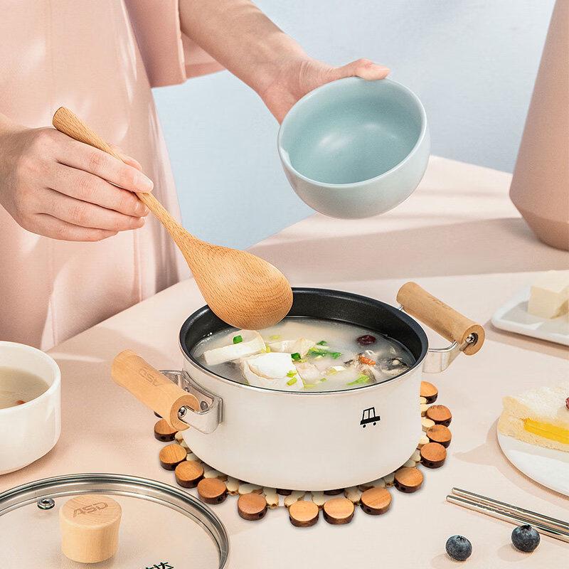 Xihe 8-Piece Bamboo Heat Insulation Placemat Set