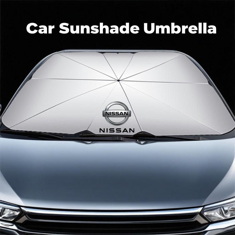 Osłona przeciwsłoneczna na szybę samochodową Osłona przednia Ochrona UV Do Nissan Qashqai Sylphy Tiida Altima Teana X-Trail Leaf Juke Akcesoria