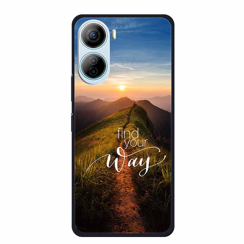 For ZTE Libero 5G IV Case Luxury Cartoon Silicone TPU Back Cover Soft Phone Cases for ZTE Libero5G IV A302 Protective New Fundas