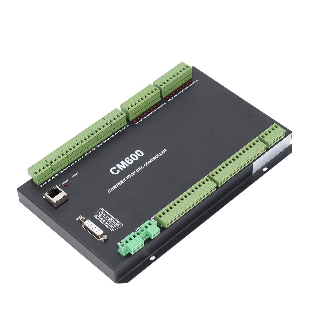 CNC Motion Controller 6 Axes Breakout Board Control Card 1Mhz 24V with Ethernet Communication