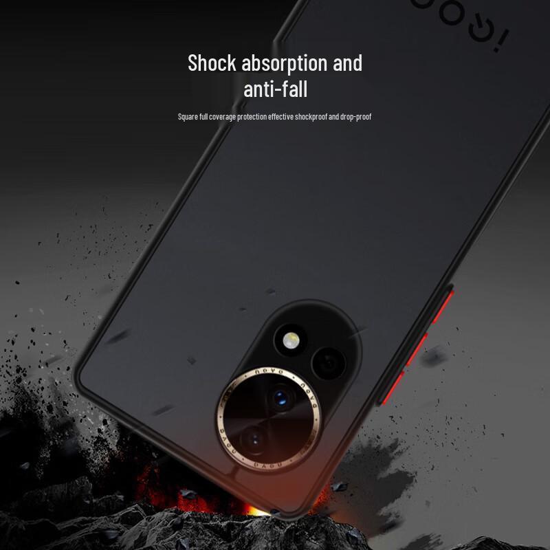 Huawei Frosted Anti-Fingerprint TPU Phone Case