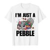 Funny Cute Dandy I'm Just Pebble Cartoon T Shirt Tee Boys Top Children Child Short Sleeves Kids Tshirt