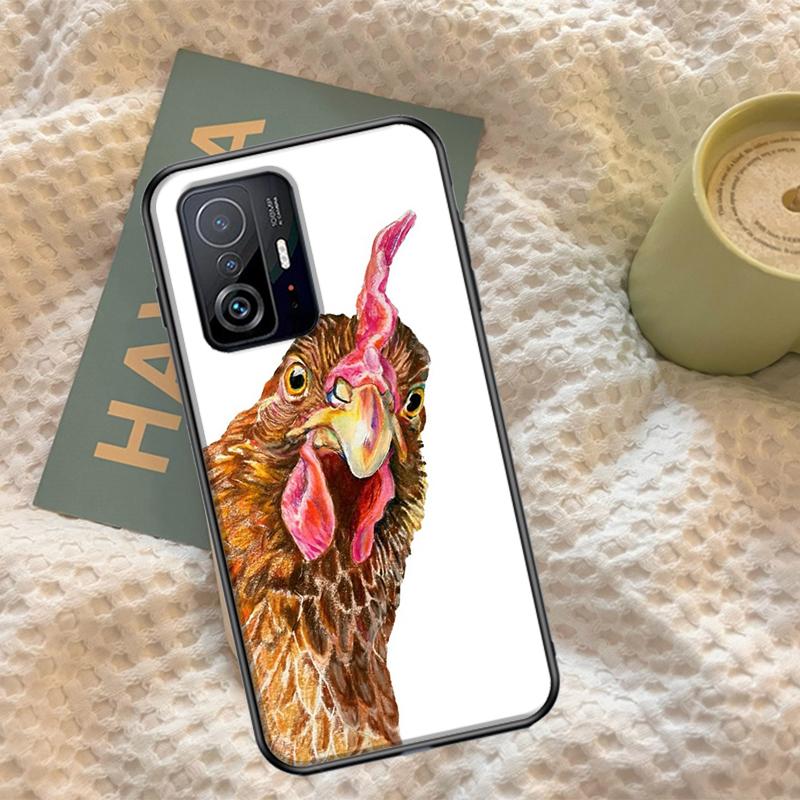 Chicken Hen Rooster Case For POCO F5 Pro F3 F4 X4 GT M5 X3 X5 Pro Back Cover For Xiaomi 13 Lite 12 X 11T 12T Pro