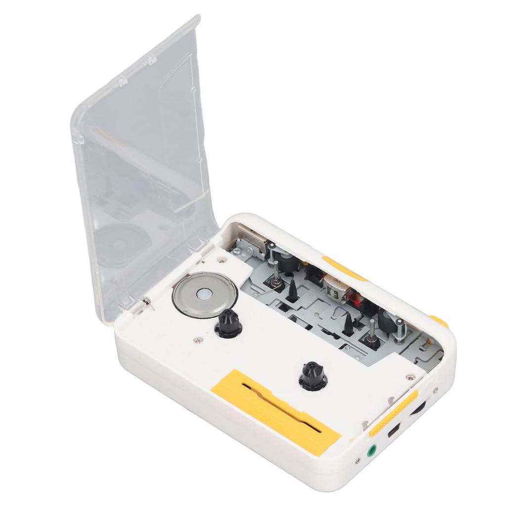 USB Cassette To MP3 Walkman Cassette Tape Player with Detachable External Audio Cassette To Digital Converter for XP 7 Converter, Speaker,
