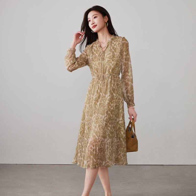 SOFSIL French Ombre V-Neck Midi Dress