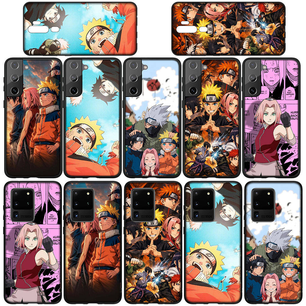 Hülle für iPhone 17 15 16 Plus Xiaomi Poco X7 X6 F8 F7 C85 C75 C71 Redmi Note 14 12 11 13 Pro Max A4 14C 13C 15C Kakashi Sasuke Narutos Haruno Sakura