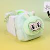 Plush Animal Keychain Coin Purse With Cartoon Design For Kids And Teens